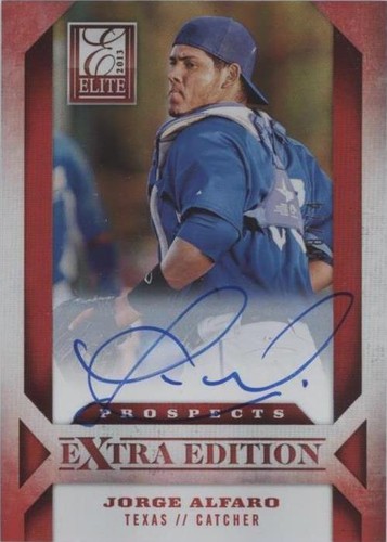 2013 Panini Elite Extra Edition - Jorge Alfaro #191