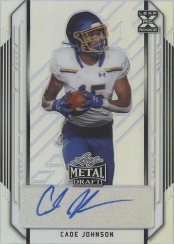 2021 Leaf Metal Draft Cade Johnson #BA-CJ1