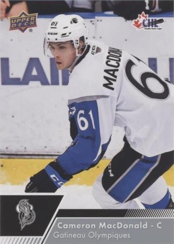 2022-23 Upper Deck CHL - Cameron Macdonald #166