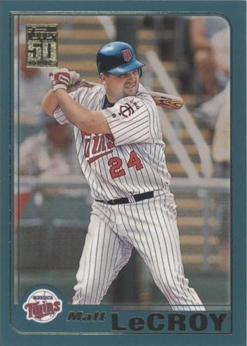2001 Topps Traded & Rookies - Matt LeCroy #T204