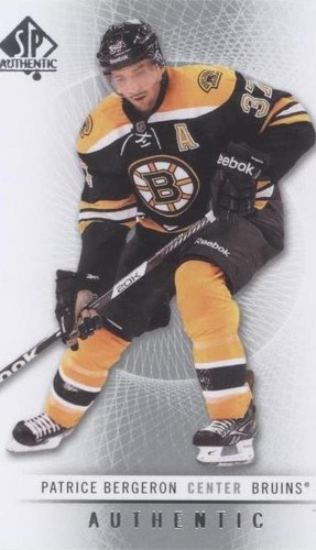 2012-13 SP Authentic - Patrice Bergeron #23