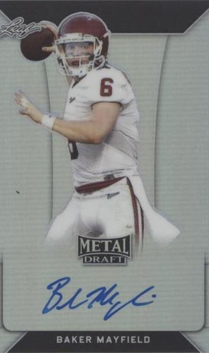 2018 Leaf Metal Draft Baker Mayfield #BA-BM1