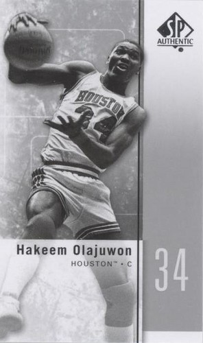 2011-12 SP Authentic - Hakeem Olajuwon #12