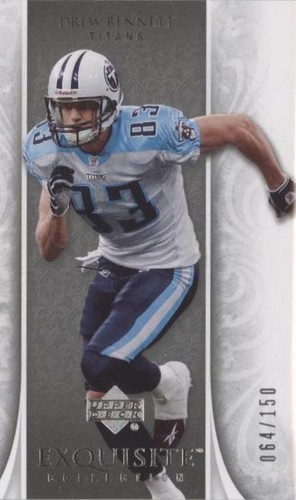 2006 Upper Deck Exquisite Collection Drew Bennett #58