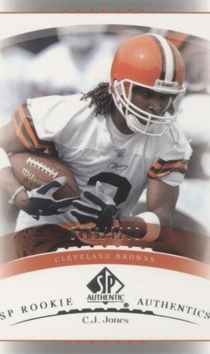 2003 SP Authentic C.J. Jones #191