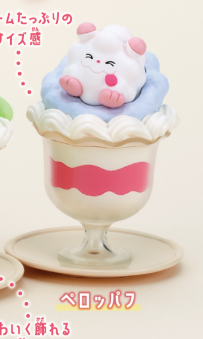 Фигурка покемона такаратоми гача очень вкусная! Талисман Sweets 5 Swirlix