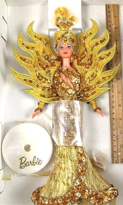 その他 GODFESS OF THE SUN BARBIE Mattel Barbie Bob Mackie GODDESS OF THE SUN Barbie unused | eBay
