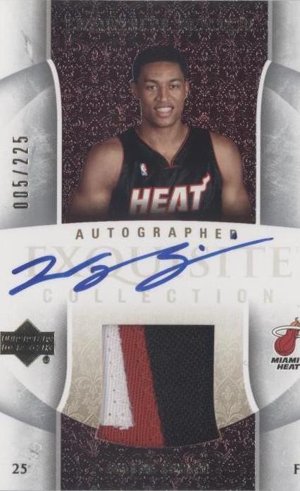 2005-06 Upper Deck Exquisite Collection - Wayne Simien #68-AP