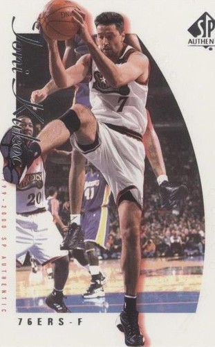 1999-00 SP Authentic - Toni Kukoc #61