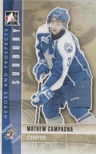 2011-12 In the Game Heroes and Prospects - Mathew Campagna #25