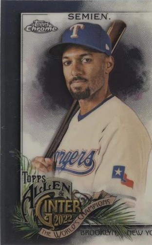 2022 Topps Allen & Ginter Chrome - Marcus Semien #198