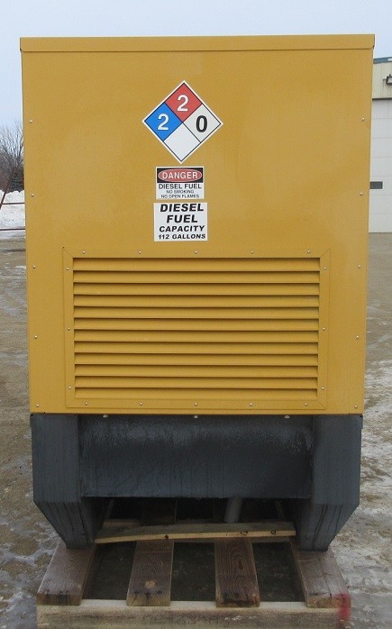 50 kw Olympian / Perkins Diesel Generator / Genset - Load Bank Tested - 2002