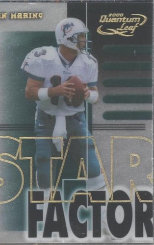 2000 Quantum Leaf Dan Marino #SF 13
