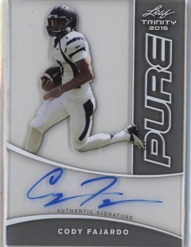 2015 Leaf Trinity Cody Fajardo #PA-CF1