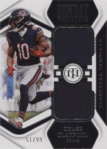 2022 Panini National Treasures Chase Claypool #STR-CCL