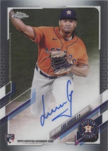 2021 Topps Chrome - Luis Garcia #RA-LGA