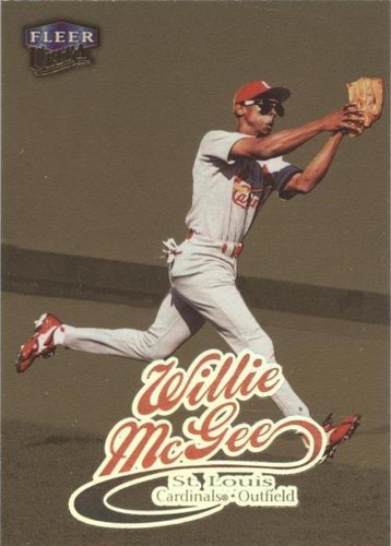 1999 Fleer Ultra - Willie McGee #58G