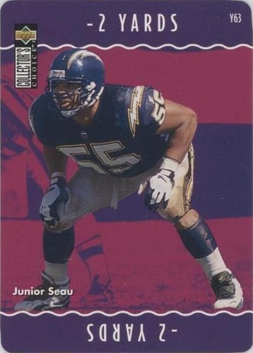 1996 Upper Deck Collector's Choice Update Junior Seau #Y63