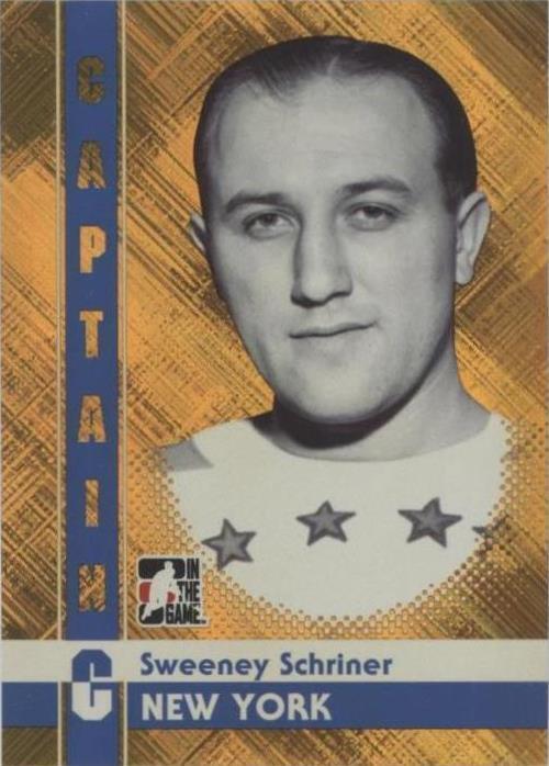 2011-12 In the Game Captain-C Series - Sweeney Schriner #84
