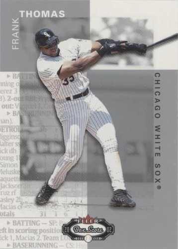 2002 Fleer Box Score - Frank Thomas #41
