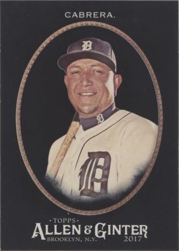 2017 Topps Allen & Ginter's X - Miguel Cabrera #294