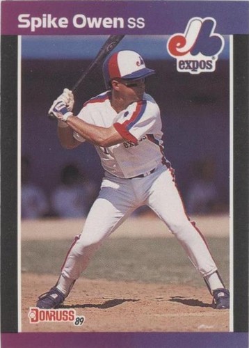 1989 Donruss Traded - Spike Owen #T-14