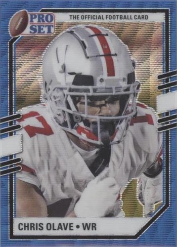 2022 Leaf Pro Set Draft Chris Olave #PSP-CO1