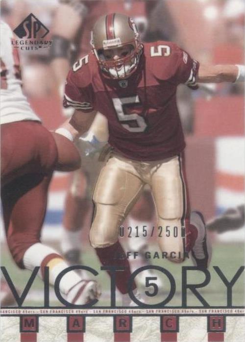 2002 SP Legendary Cuts Jeff Garcia #98