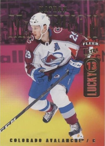 2021-22 Upper Deck Fleer Ultra - Nathan MacKinnon #L 13-6