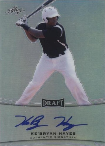 2015 Leaf Metal Draft - Ke'Bryan Hayes #BA-KBH