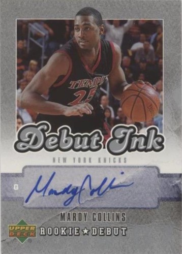2006-07 Upper Deck Rookie Debut - Mardy Collins #DI-MC