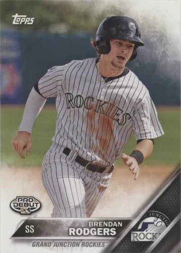 2016 Topps Pro Debut - Brendan Rodgers #23