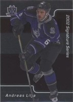 2001-02 In the Game Be A Player Signature Series - Andreas Lilja #213