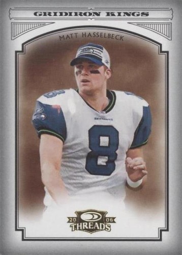 2006 Donruss Threads Matt Hasselbeck #PGK-35