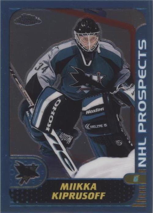 2001-02 Topps Chrome - Miikka Kiprusoff #141