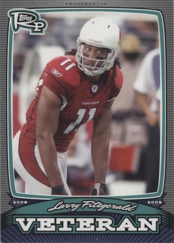 2008 Topps Rookie Progression Larry Fitzgerald #PV-LF