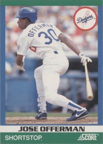 1991 Score 100 Hottest Rookies - Jose Offerman #99