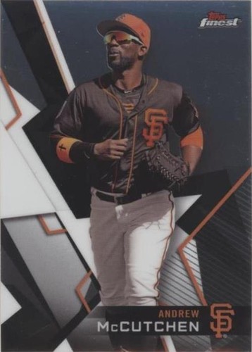 2018 Topps Finest - Andrew McCutchen #92