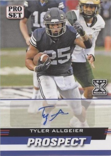 2022 Leaf Pro Set Prospects Tyler Allgeier #PSP-TA1