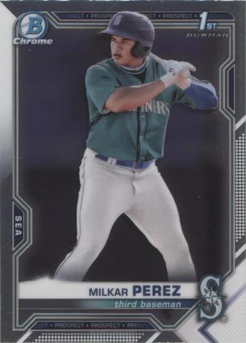 2021 Bowman Chrome - Milkar Perez #BCP-215