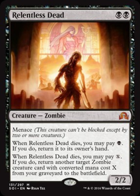 MTG Relentless Dead Near Mint Normal Shadows Over Innistrad