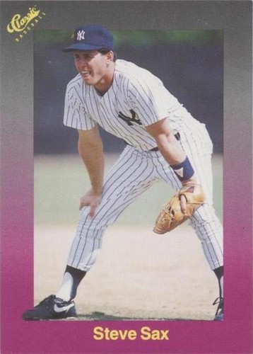 1989 Classic Update Purple Travel Edition - Steve Sax #179