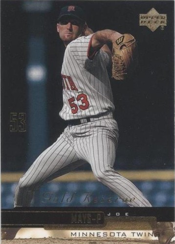 2000 Upper Deck Gold Reserve - Joe Mays #97