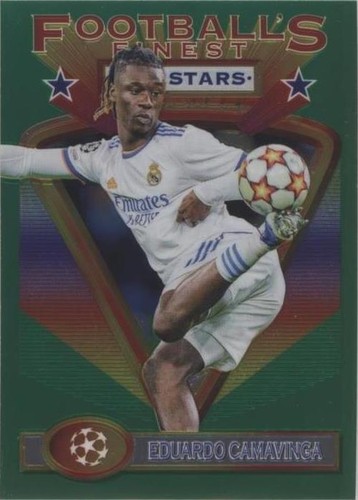 2021-22 Topps Finest Flashbacks UCL Eduardo Camavinga #118