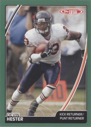 2007 Topps Total Devin Hester #18