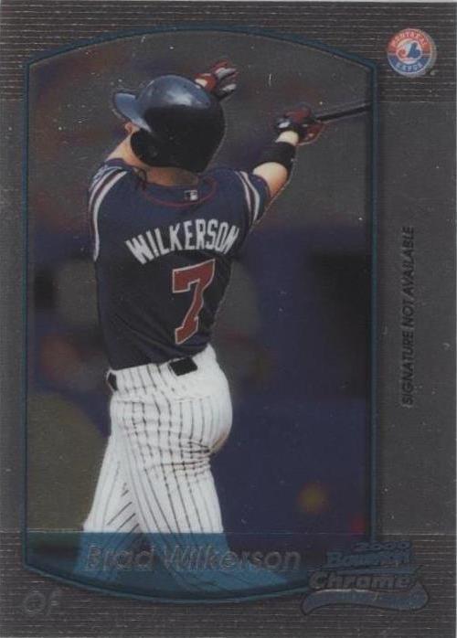 Bowman Chrome Draft Picks & Prospects 2000 - Brad Wilkerson #109