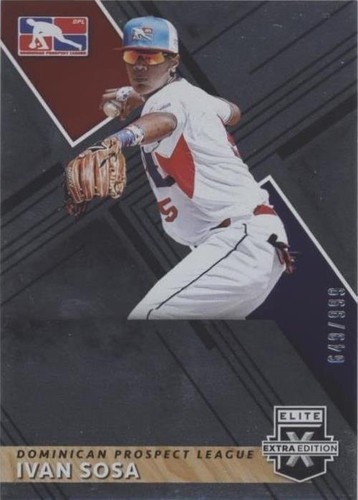 2019 Panini Elite Extra Edition - Ivan Sosa #210