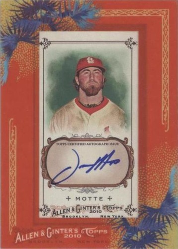 2010 Topps Allen & Ginter's - Jason Motte #AGA-JM