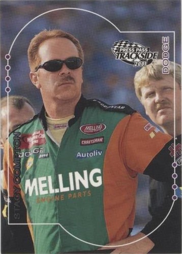 2001 Press Pass Trackside - Stacy Compton #34