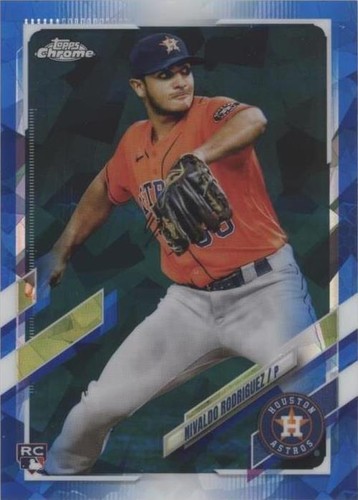 2021 Topps Chrome Update Series Sapphire Edition - Nivaldo Rodriguez #US107